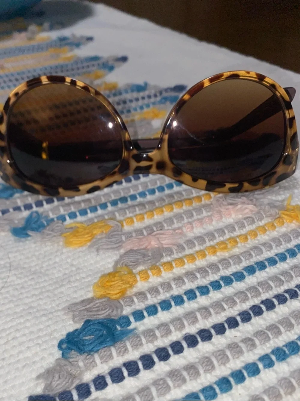 Betsey Johnson Tortoiseshell Cat-Eye Women's Sunglasses - Brown Lenses
